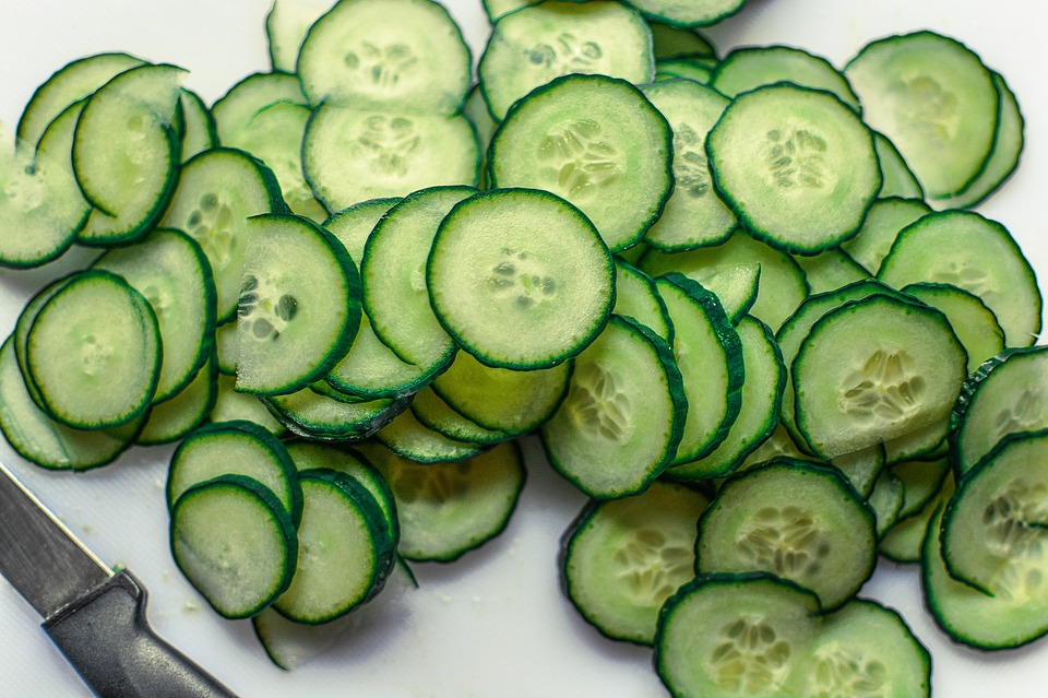 cucumber slices