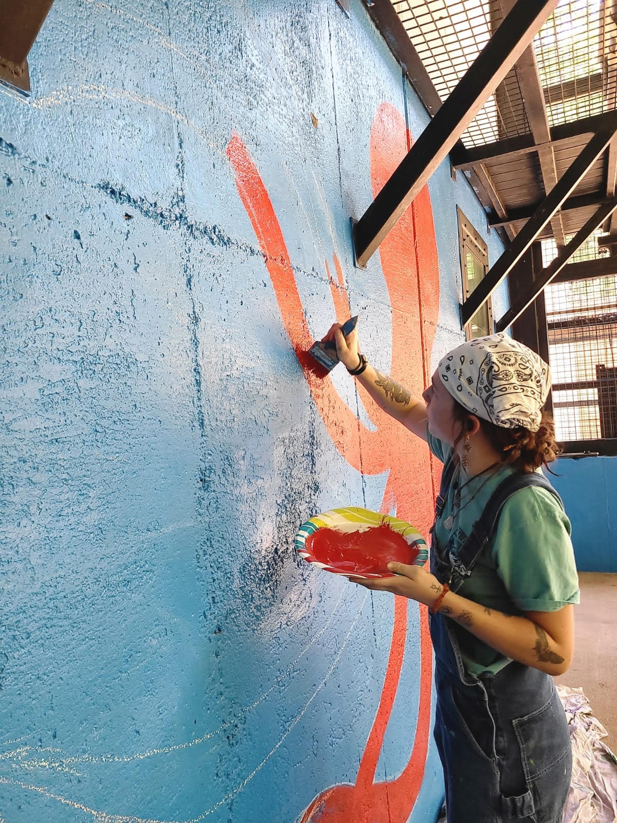 Mural in the Making: If There's a Will, There's a Wave - Project Chimps