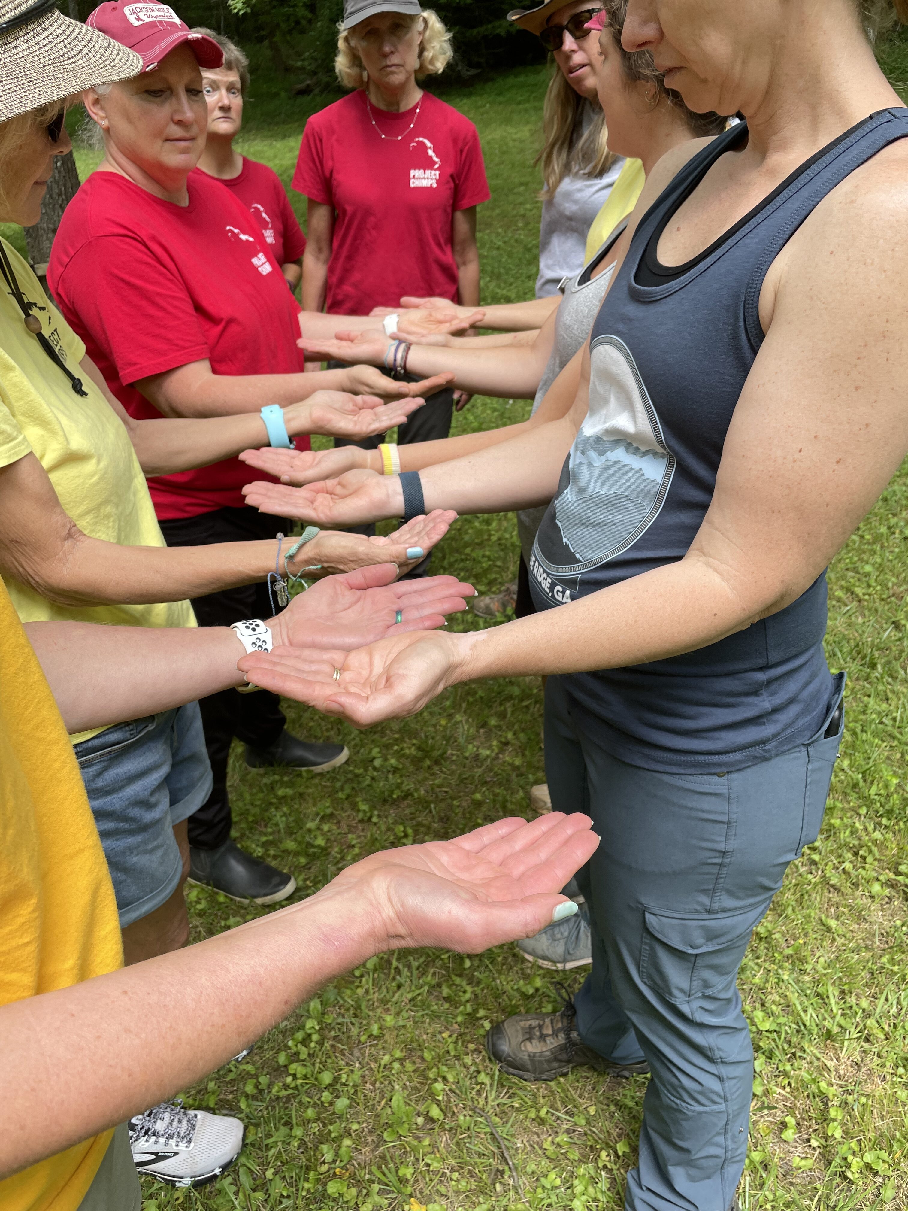 Learning proper hand placement for lifting.