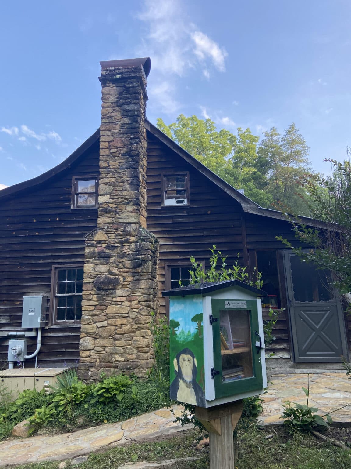 The Free Little Library at Project Chimps - Project Chimps
