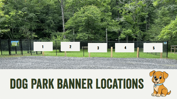 Dog Park Banner Sponsorship